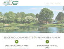 Tablet Screenshot of lakesidefisheries.net